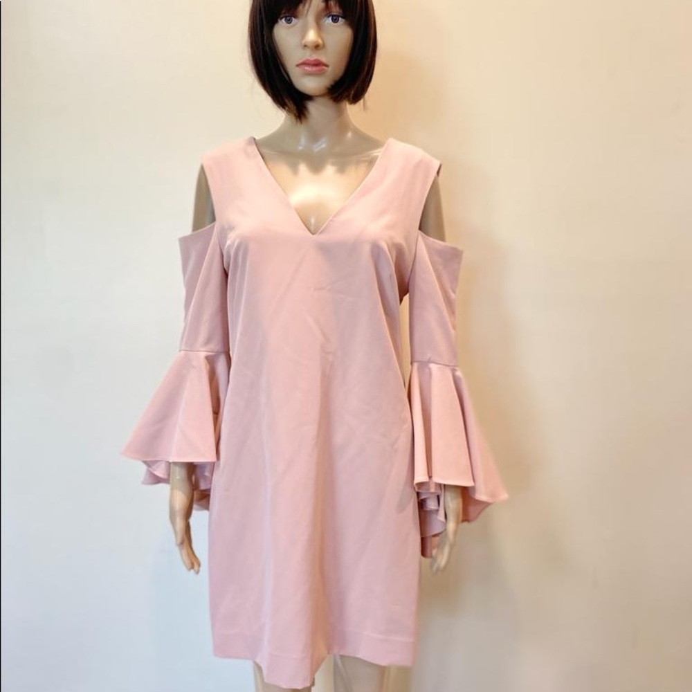 Peplum Sleeve Dress